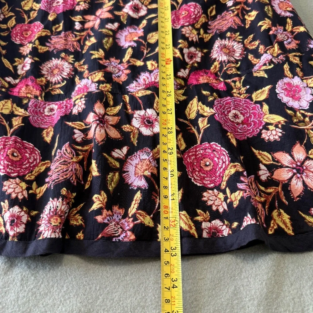 Free People Bohemian Floral Swing Dress Size XS‎